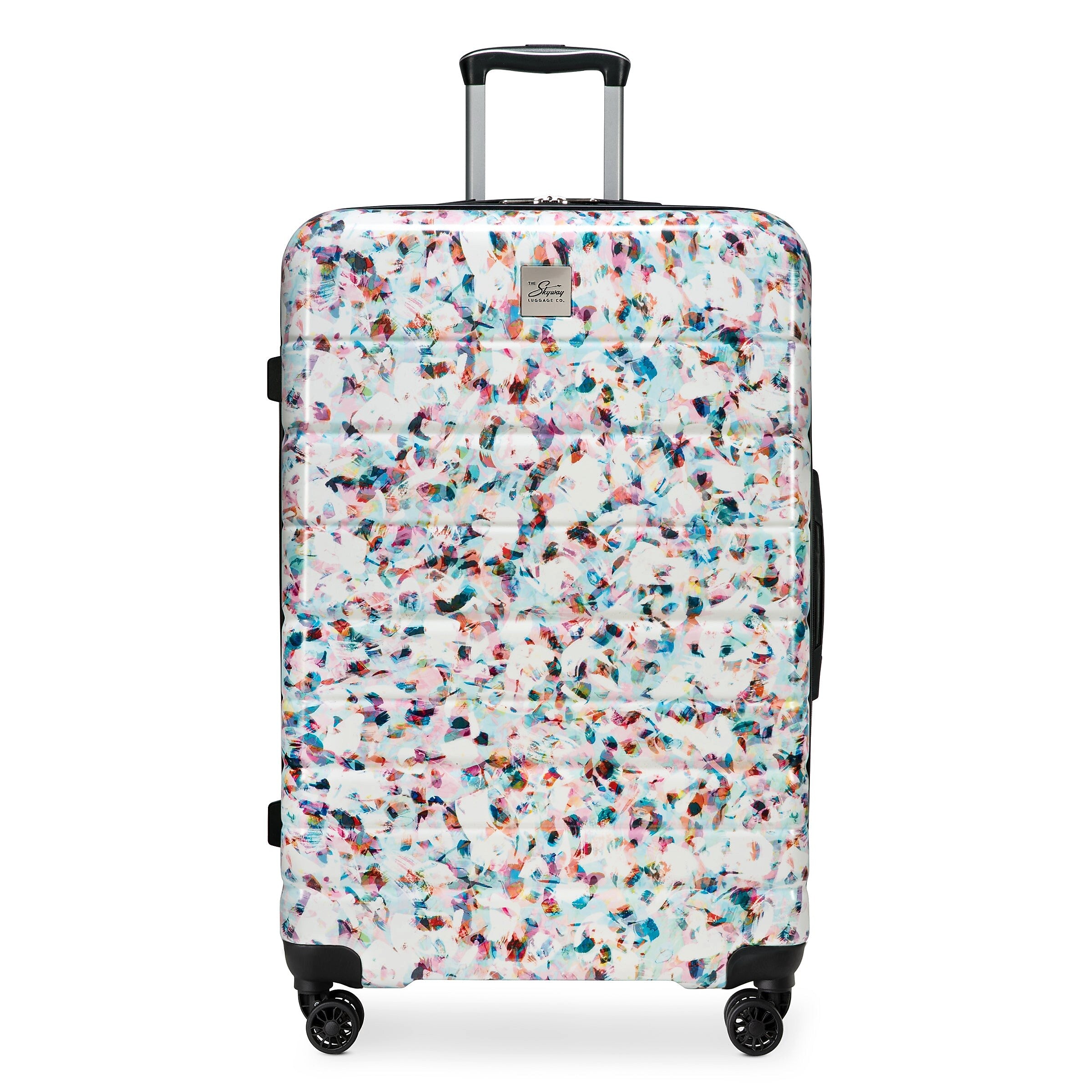Skyway Luggage Epic 2.0 28" Hardside  Suitcase, 8-Wheeled Spinner, Confetti (780-28"103-4VP)