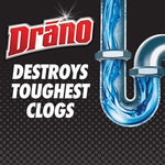 Drano Max Gel Clog Remover Drain Cleaner, 1 Gal. (696642EA)