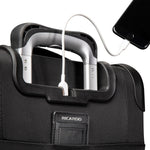 Ricardo Beverly Hills Rodeo Drive 2.0 21" Carry-On Suitcase, 8-Wheeled Spinner, Black (118-21-001-4WB)