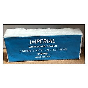 Imperial Dry Erase Felt Eraser (19465)