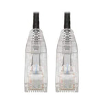 Tripp Lite 1' CAT-6 Ethernet Cable, 28 AWG, Black (N201-S01-BK)