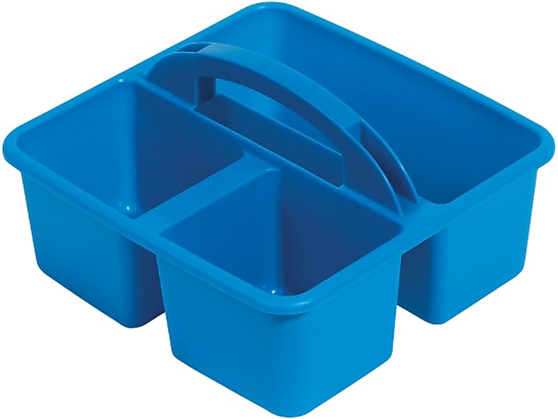 Deflect-O Kids' Storage Caddy, 5.34" x 9.37" x 9.32", Blue (39505BLU)