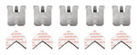 3M CLAW Medium Picture Hanger, 15 lb, Silver, 5/Pack (3PH15M5ES)