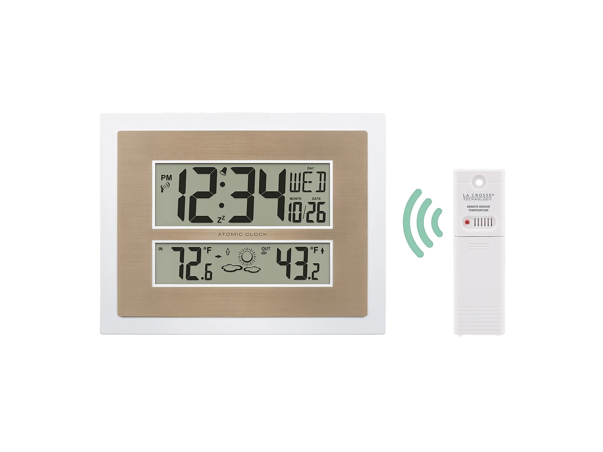 La Crosse Technology Atomic Wall/Table Clock (512-14937)