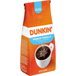 Dunkin' French Vanilla Ground Coffee, Medium Roast, 12 oz., Each (SMU00047)