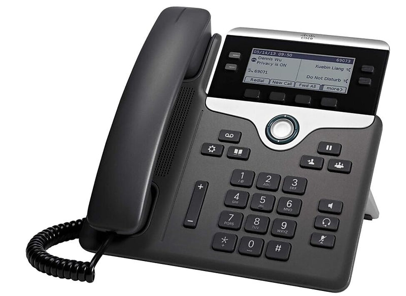 Cisco 7841 4-Line VOIP Phone, Black (CP-7841-3PW-NA-K9=)