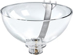 Azar 5" x 10" Pegboard Bowl Display, Clear/Silver, Each (729910)