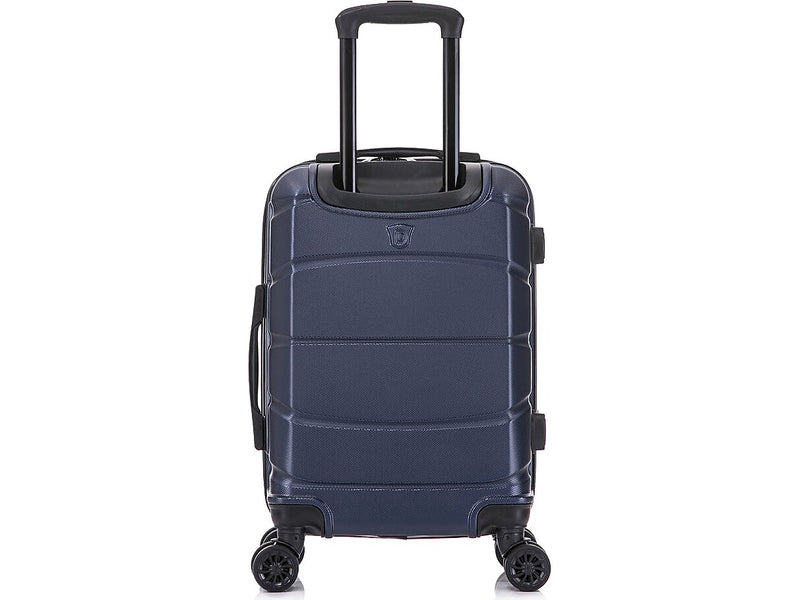 DUKAP Sense 20" Hardside Suitcase, 4-Wheeled Spinner, TSA Checkpoint Friendly, Blue (DKSEN00S-BLU)