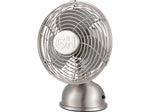 Good Housekeeping 5" Oscillating Desk Fan, 1-Speed, Silver (92512)