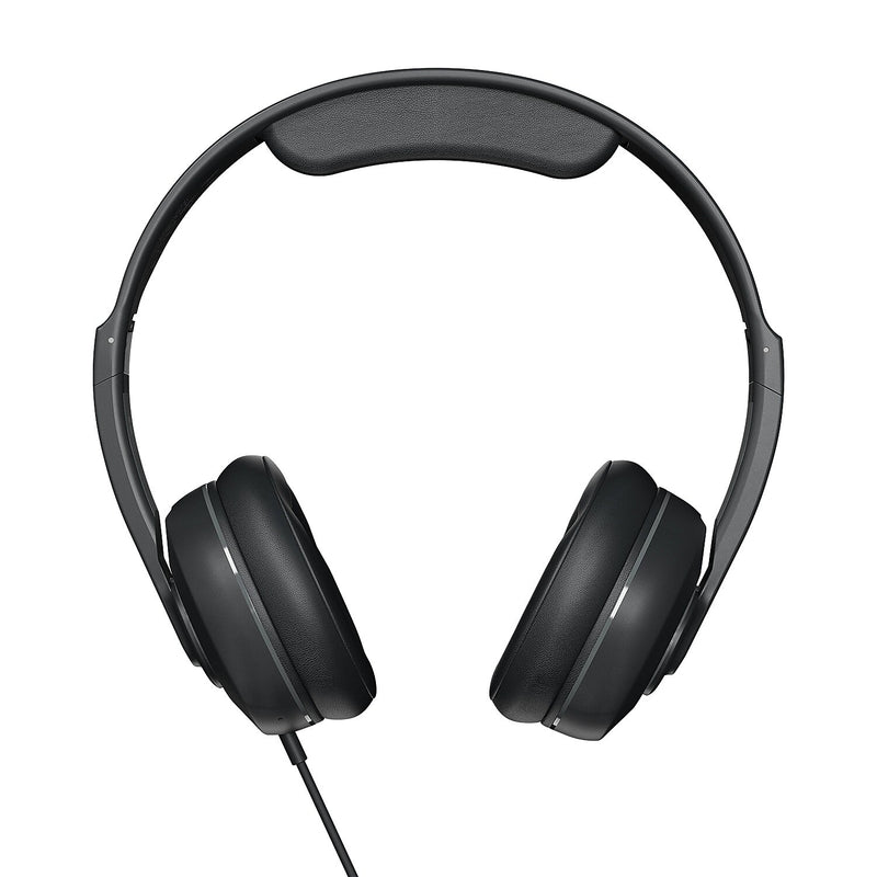 Skullcandy Cassette Junior Over-Ear Headphones with Microphone, Black (S5CSY-N003)