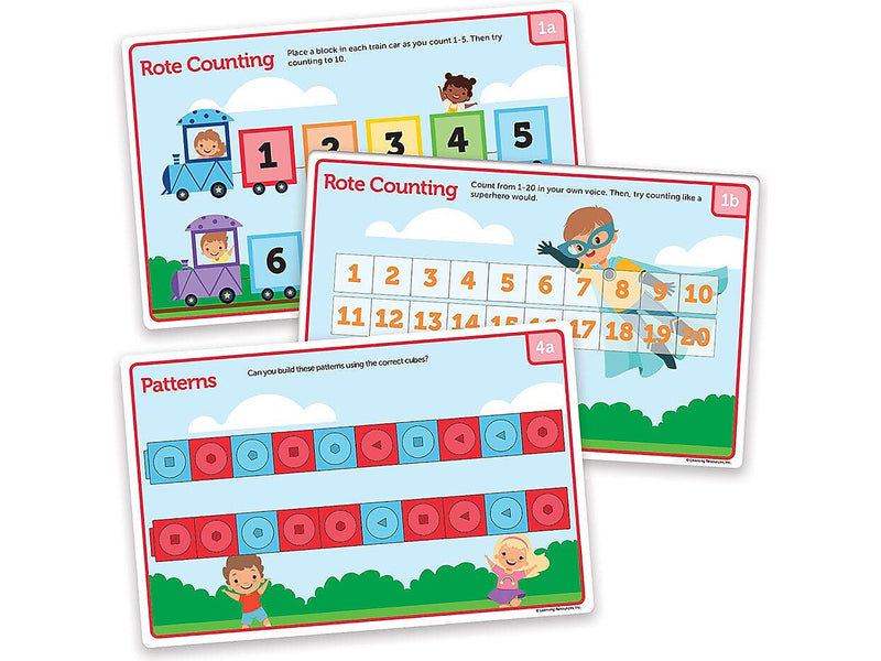 Learning Resources MathLink Cubes Pre-K Activity Set (LER9335)