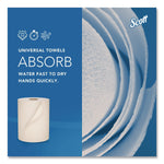 Scott Essential Recycled Hardwound Paper Towels, 1-Ply, 800 ft./Roll, 6 Rolls/Carton (56758)