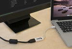 Plugable Mini Display Port to HDMI Male/Female Video Adapter Cable, White (MDPM-HDMIF)