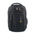 Tucci Laptop Backpack, Medium, Black (T0571)