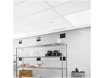 Armstrong KITCHEN ZONE Square Lay-In Edge Ceiling Tile, 24" x 48", White, 12/Carton (BP672)