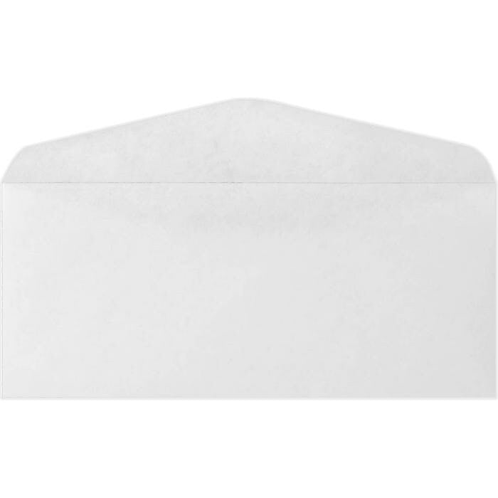 JAM Paper #9 Booklet Envelopes, 3 7/8" x 8 7/8", White, 50/Pack (4855-WPC-50)