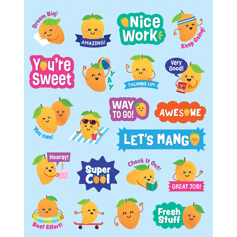 Teacher Created Resources Mango Smelly Stickers, Multicolored, 126/Pack, 6/Packs/Bundle (TCR9458-6)