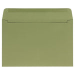 JAM Paper Booklet Envelope 6" x 9", Olive Green, 50/Pack (3157498i)