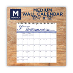 2026 AT-A-GLANCE Illustrator's Edition 12" x 12" Monthly Wall Calendar, White/Blue (AAGG100017)