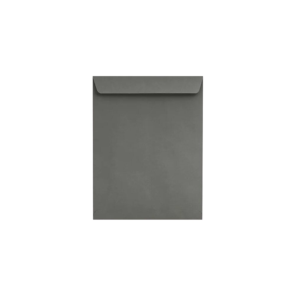 LUX 70lbs. 10" x 13" Open End Envelopes, Smoke Gray, 500/BX (EX4897-22-500)