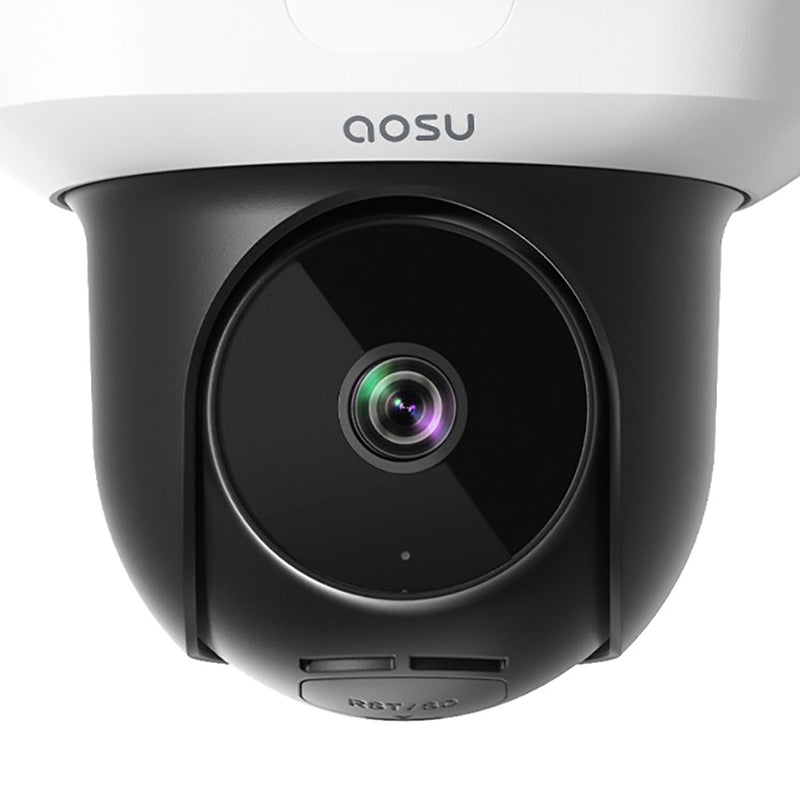 aosu Floodlight Cam Pro Outdoor Smart Security Camera, White (L5P2CA11)