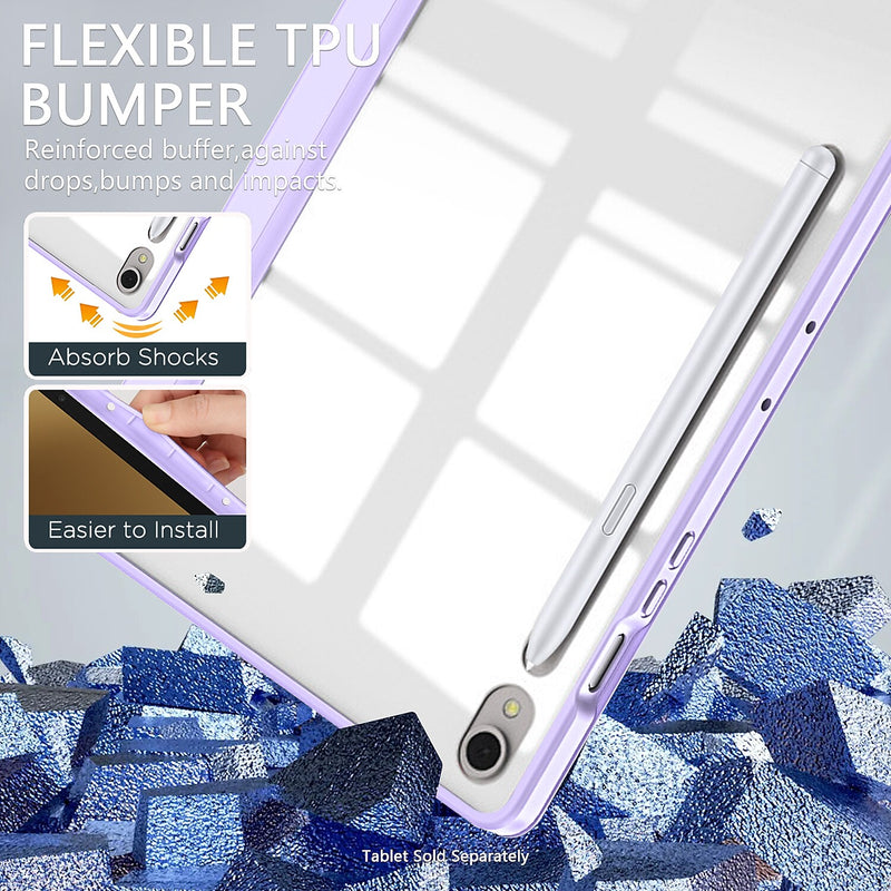 SaharaCase Venture Series Folio Case for Galaxy Tab S10 FE, Purple Orchid (TB00463)