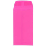 JAM Paper #7 Invitation Envelopes, 3 1/2" x 6 1/2", Ultra Fuchsia Hot Pink, 100/Pack (1526767d)