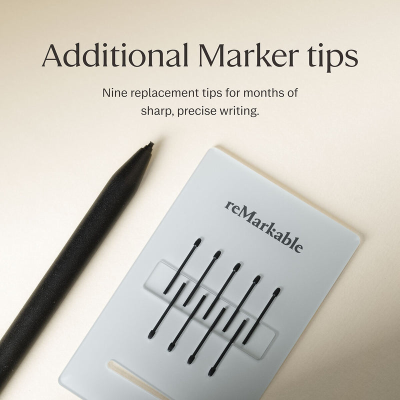 reMarkable 2 Marker Plus, Black (RM212)