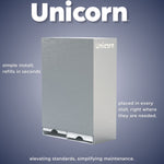UNICORN Stainless Steel Wall Mounted Tampon & Pad Dispenser