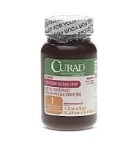 Curad Sterile Plain Packing Strips, 5 yds L x 1/2" W, 12/Carton (NON255125)