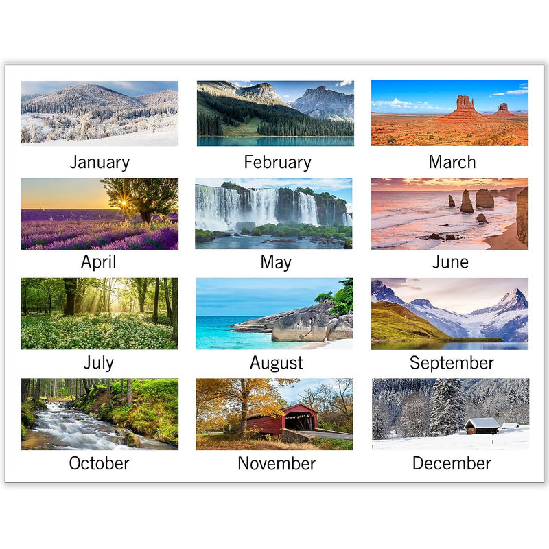 2026 AT-A-GLANCE Landscape 12" x 12" Monthly Wall Calendar (88200-26)