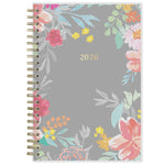 Planning Calendar BS Sophie Frosted PP 5x8 RY26 Wkly/Mthly Safety Wirebound -