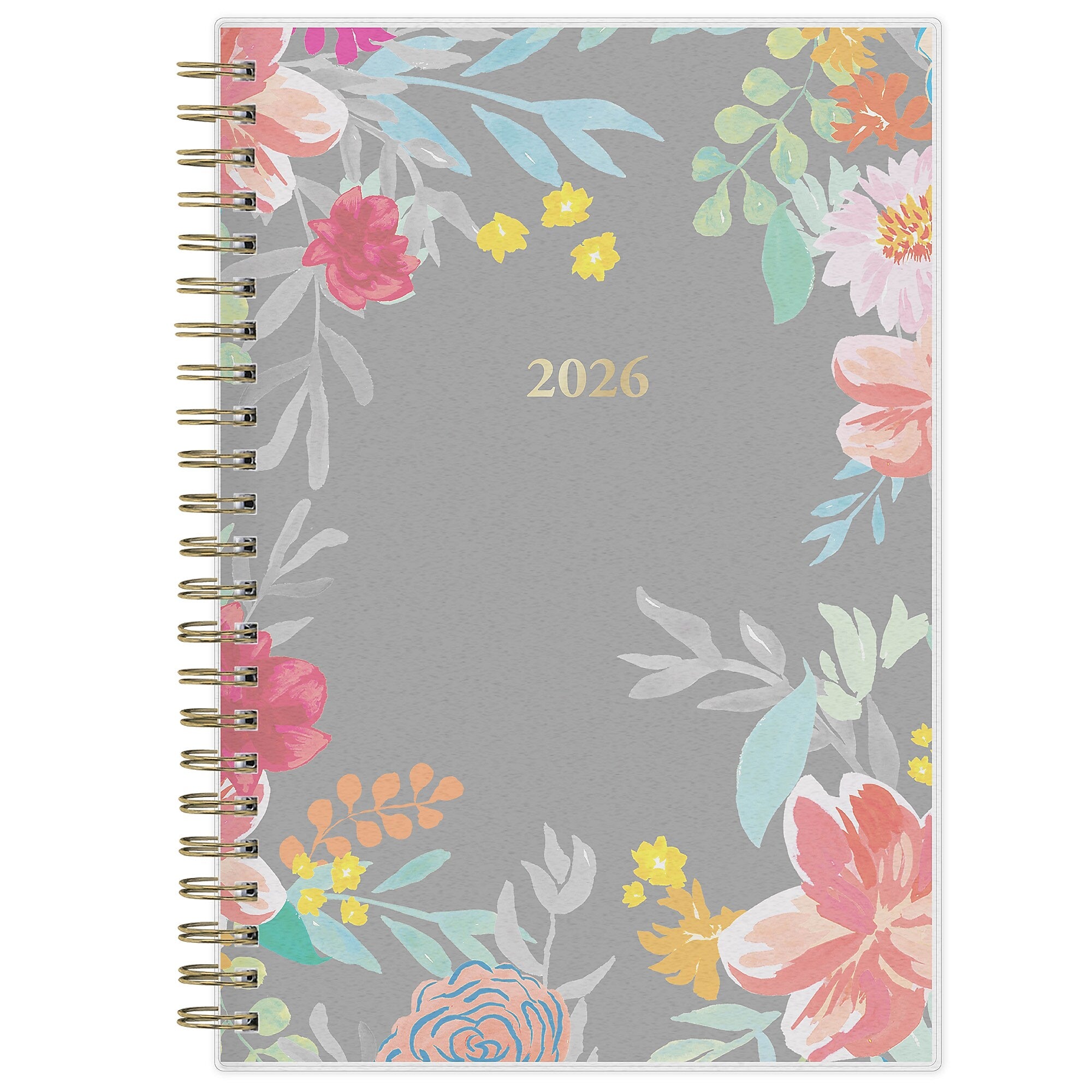 Planning Calendar BS Sophie Frosted PP 5x8 RY26 Wkly/Mthly Safety Wirebound -
