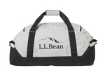 L.L.Bean Adventure 27" Polyester Travel Duffel, Heather Gray Diamond (1000209420)