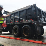Quick Dam Hi-Vis Water Barrier, 120", Up to 8 Gal. 4/Box (QDGG10-4HV)