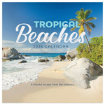 2026 TF Publishing 12" x 17" TF Publishing 7" x 7" Tropical Beaches Mini Calendar 26-2012
