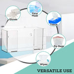 Viva Comfort Glove Dispenser, Clear, 2/Pack (ADI902-01-MK-2PK)