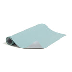 Vegan Leather Desk Pads, 36" x 17", Light Blue