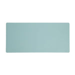 Vegan Leather Desk Pads, 36" x 17", Light Blue