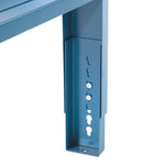 Industrial Workbench Bench-in-a-Box, 3,000 lbs, 60 x 30 x 29.75 to 36.75, Blue