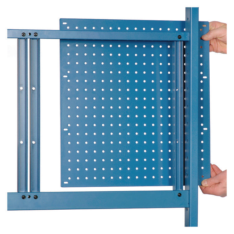 Panel Mounting Rail, For Use with Global Industrial 48" Wide Workbenches, 150 lb Weight Capacity