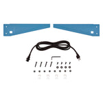 Upper Workbench Shelf, 3 Duplex Outlets, For Use With 48" Wide Workbenches, 100 lb Weight Capacity