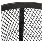 Steel Mesh Corrosion Resistant Trash Can, 48 gal, Black
