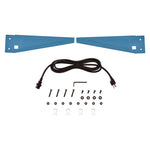 Upper Workbench Shelf, 3 Duplex Outlets, For Use With 72" Wide Workbenches, 100 lb Weight Capacity