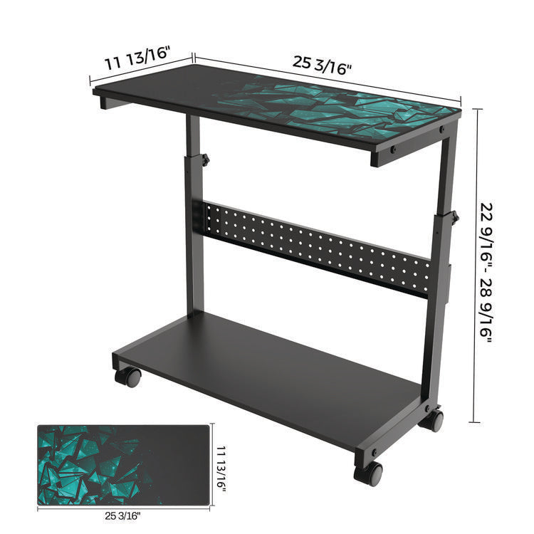 CPU Holder, Supports 88.2 lbs, 25.19 x 11.81 x 22.56 to 28.56, Black