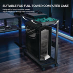 CPU Holder, Supports 88.2 lbs, 25.19 x 11.81 x 22.56 to 28.56, Black