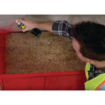 Hard Hat High Performance V2100 System Rust Preventive Enamel Spray Paint, Flat White, 15 oz Aerosol Can, 6/Carton