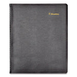 Plan and Link Weekly Appointment Planner, 11" x 9.06", Black Cover, 12-Month (Jan to Dec): 2025