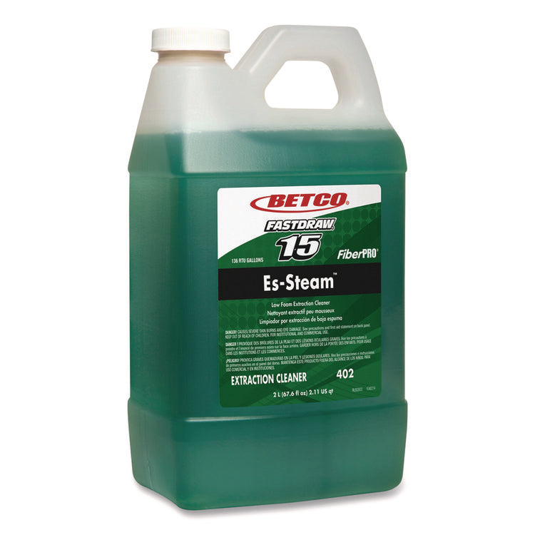 FiberPRO Es-Steam Carpet Cleaner, Country Fresh, 2 L Bottle, 4/Carton