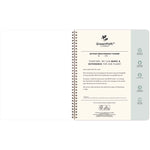 GreenPath Academic Year Weekly/Monthly Planner, Floral Artwork, 11" x 9.38", Multicolor Cover, 12-Month: July 2024-June 2025